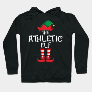 Athletic Elf Matching Family Christmas Sporty Hoodie